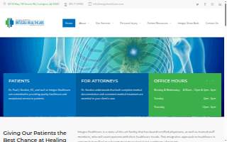 Integra Healthcare website