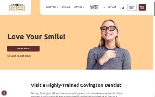 Louisiana Dental Center - Covington website