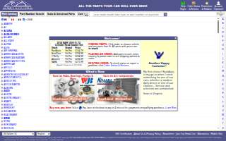 Rock's Tire & Auto website
