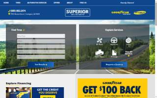 Superior Tire Covington Inc website