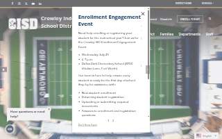 Crowley Mental Health Center website