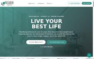 Healthy Solutions Clinic website