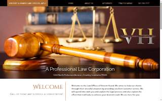 Vincent & Heard Law Offices, APLC website