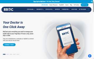 Baton Rouge Orthopaedic Clinic PT website