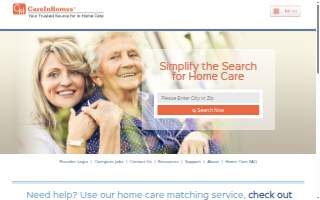 Bayou Home Care website