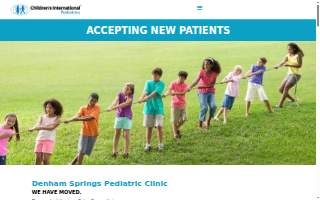 Children's International Pediatrics of Denham Springs website