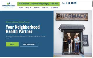 Cypress Pharmacy website