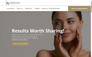 Louisiana Dermatology Associates website