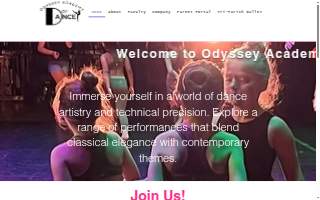 Odyssey Academy of Dance website