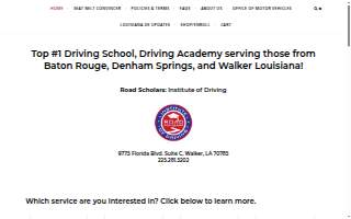 Road Scholars Institute of Driving website