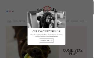 Smooch My Pooch website