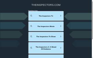 The Inspectors Computer Services website
