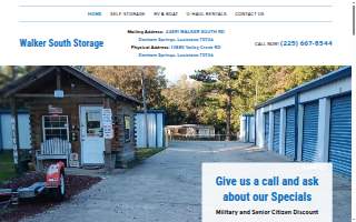 Walker South Storage website