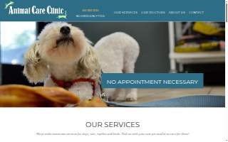 Animal Care Clinic of Bemidji website