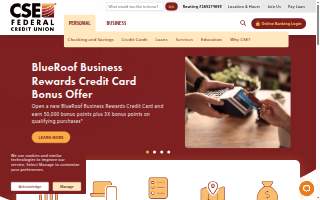 CSE Federal Credit Union of DeRidder website