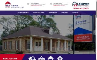ERA Sarver Real Estate, Inc. website
