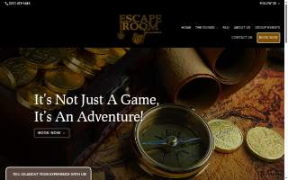 Escape Room Louisiana website