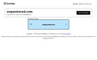 Sequestered Escape Room Adventures website