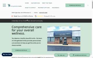 Unforgettable Smiles- Dr. John Moreau, DDS & Dr. Jade Moreau, DDS website