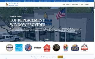 Acadian Windows of Estelle website