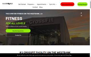 Marrero CrossFit Gym website