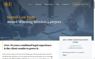Sentell Law Firm of Estelle website