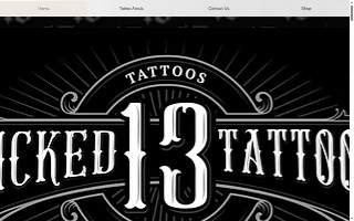 Wicked 13 Tattoos of Estelle website