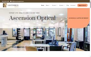 Ascension Optical website
