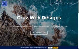 Cruz Web Designs website