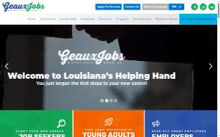 Geaux Jobs Ascension Parish website