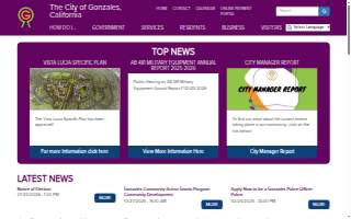 Gonzales KC Hall website