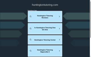 Huntington Learning Center of Gonzales website