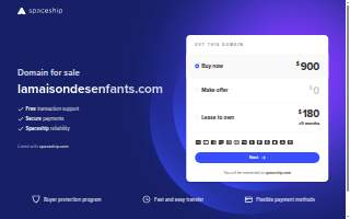 La Maison Des Enfants website