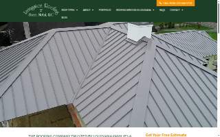 Livingston Roofing & Sheet Metal website