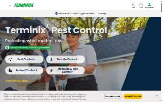 Terminix of Gonzales website
