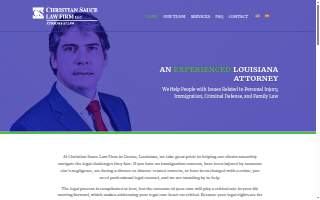 Christian Sauce Law Firm, LLC website
