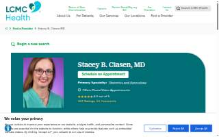 Clasen, MD website