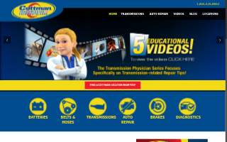 Cottman Transmission and Total Auto Care of Gretna website