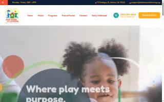 Kids House of Learning website