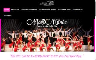 Mari Milnar Dance Academy website