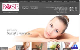 Rose Dermatology & Laser Center LLC of Gretna website