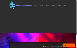 Abstract Productions LLC. website
