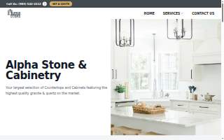 Alpha Stone & Cabinetry website