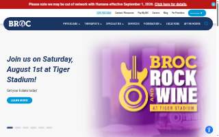 BROC - Physical Therapy (Gonzales) website