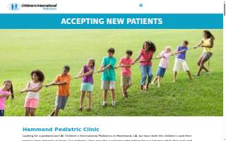 Children's International Pediatrics of Hammond website