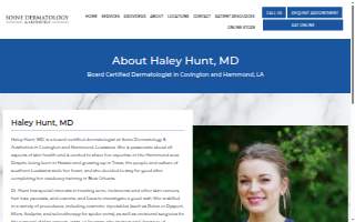 Haley Hunt, MD website