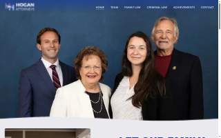 Hogan Attorneys website