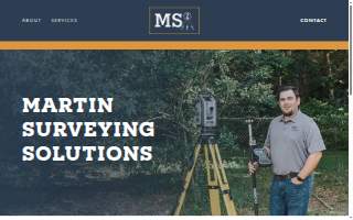 Martin Surveying Solutions, LLC website