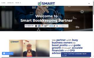 Smart Bookkeeping Partner website