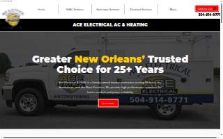 Ace Electrical And Ac of Harahan website